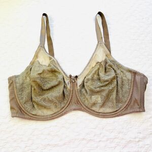 BUY 1 GET 1 FREE Wacoal 40D 855186 brown lace bra